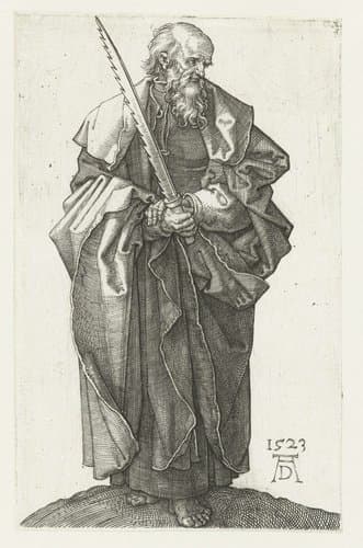 De apostel Simon by Albrecht Dürer