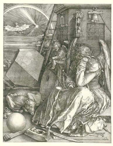 Melancholia by Albrecht Dürer