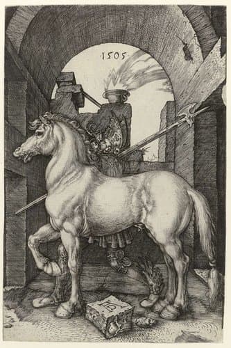 Het kleine paard by Albrecht Dürer