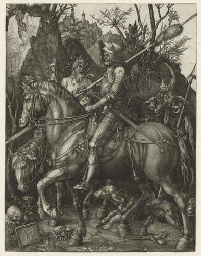 Knight, Death, and the Devil by Albrecht Dürer