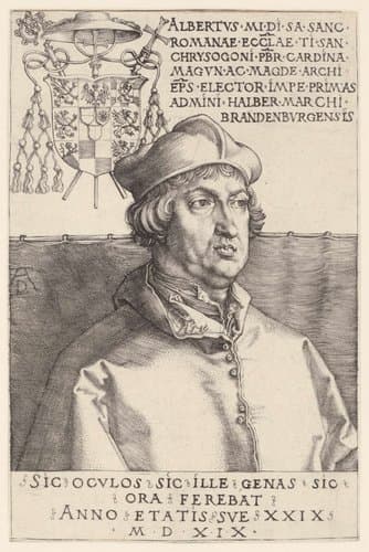 De kleine kardinaal by Albrecht Dürer