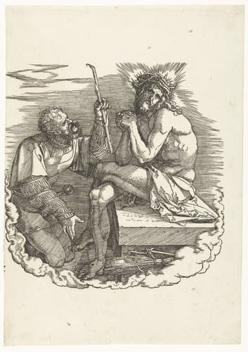 Christus als Man van Smarten by Albrecht Dürer