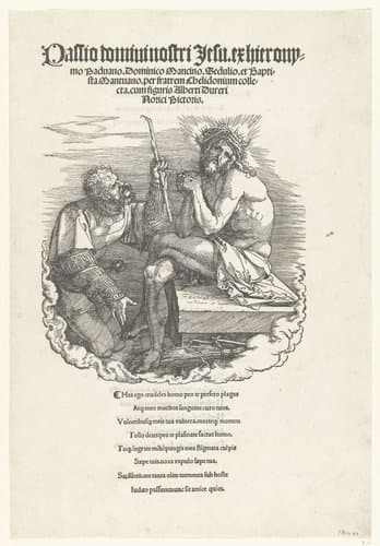 Christus als Man van Smarten by Albrecht Dürer