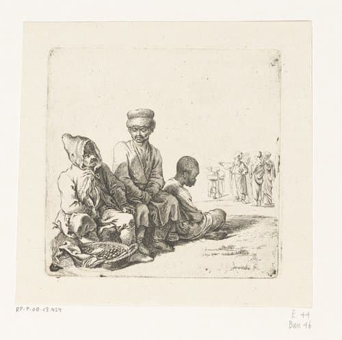 Russen en Turken by Daniel Nikolaus Chodowiecki