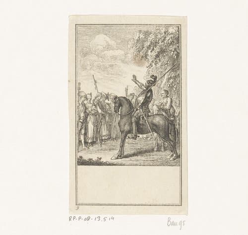 Don Quichot op de bruiloft van Kamacho by Daniel Nikolaus Chodowiecki