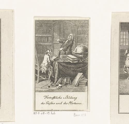 Opleiding van geest en hart by Daniel Nikolaus Chodowiecki