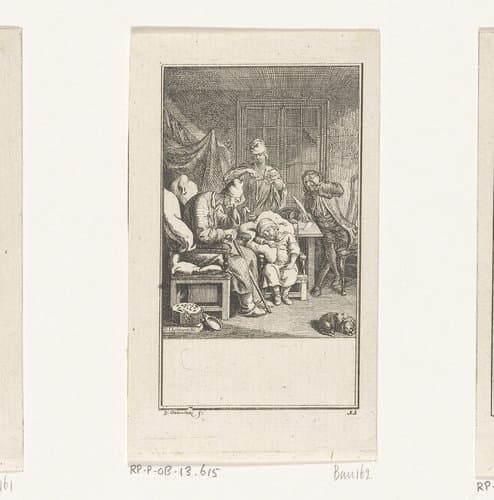 Geluk van het huiselijke leven by Daniel Nikolaus Chodowiecki