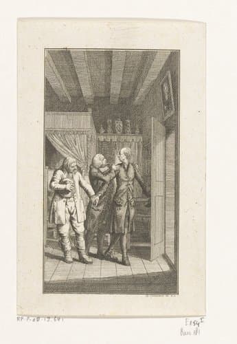 Sebaldus Nothanker in Alkmaar by Daniel Nikolaus Chodowiecki