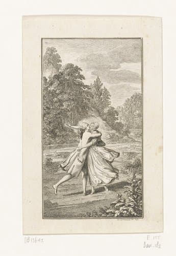 Mariane en Säugling by Daniel Nikolaus Chodowiecki