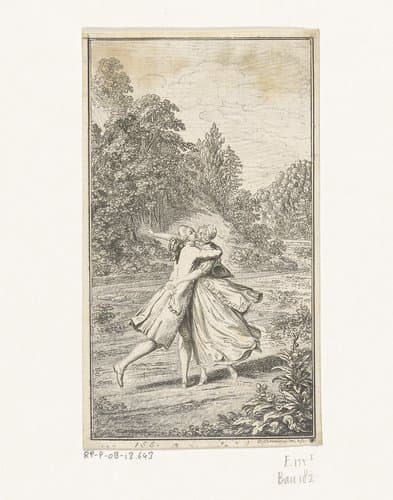 Mariane en Säugling by Daniel Nikolaus Chodowiecki