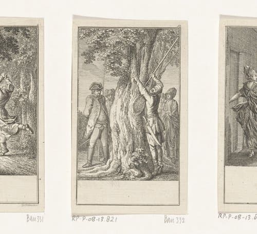 Sophie in de holle boom by Daniel Nikolaus Chodowiecki