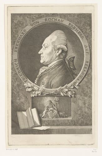 Portret van Friedrich Eberhard by Daniel Nikolaus Chodowiecki