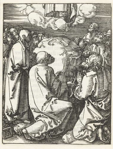 Hemelvaart by Albrecht Dürer