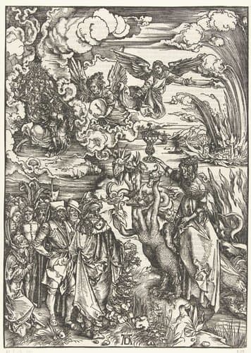 De hoer van Babylon by Albrecht Dürer