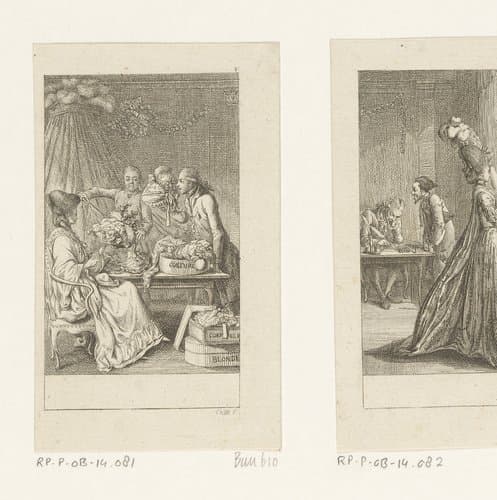 Wijs gebruik van rijkdom by Daniel Nikolaus Chodowiecki