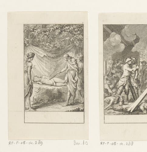 Prometheus wekt Pandora tot leven by Daniel Nikolaus Chodowiecki