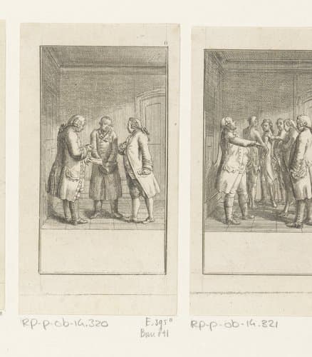 Reinhard ontdekt dat hij werd omgekocht by Daniel Nikolaus Chodowiecki