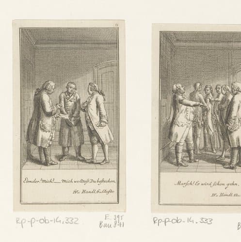 Reinhard ontdekt dat hij werd omgekocht by Daniel Nikolaus Chodowiecki