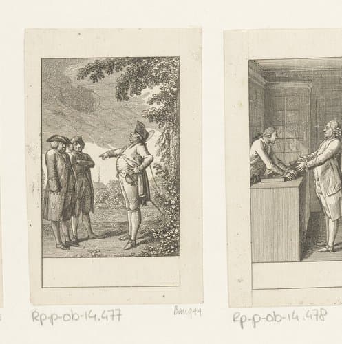 Dwaasheid van de opschepper by Daniel Nikolaus Chodowiecki