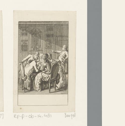 Dwaasheid van het vertrouwen op almanakken by Daniel Nikolaus Chodowiecki