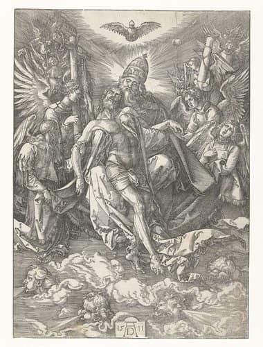De Heilige Drie-eenheid by Albrecht Dürer