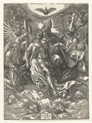 De Heilige Drie-eenheid by Albrecht Dürer
