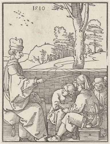 De schoolmeester by Albrecht Dürer