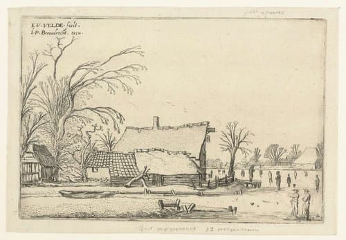Liggende landschappen by Esaias van de Velde