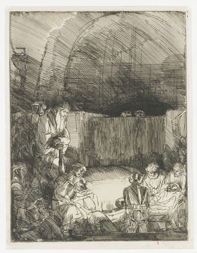 The Entombment by Rembrandt van Rijn