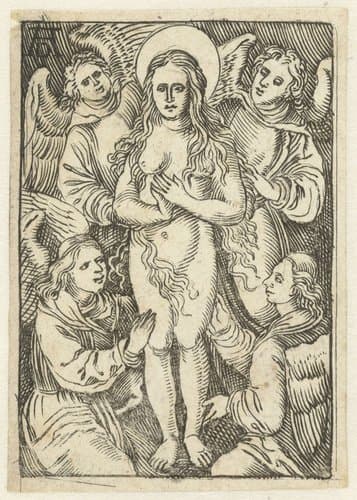 De extase van Maria Magdalena by anonymous