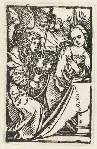 Annunciatie by Albrecht Dürer