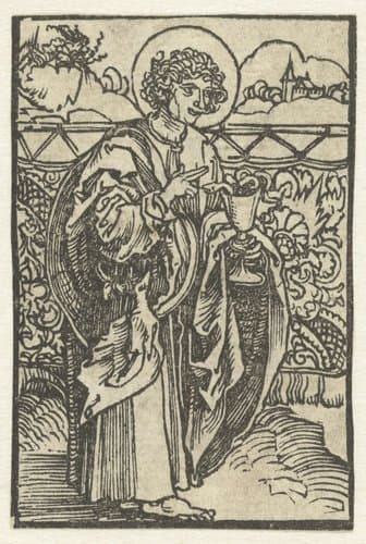 Apostel Johannes de Evangelist by Albrecht Dürer