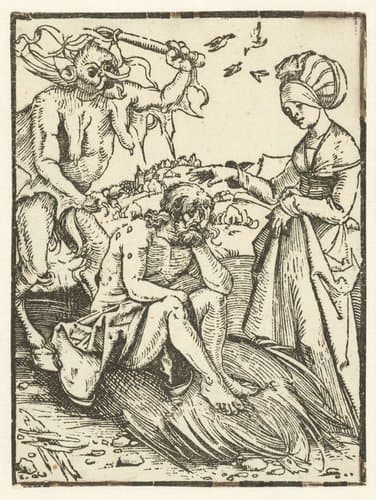 Job op de mestvaalt by Albrecht Dürer