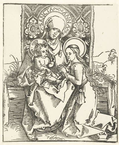 Anna-te-Drieën by Albrecht Dürer