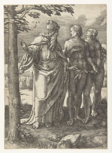 Het eerste verbod by Lucas van Leyden