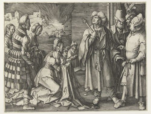 Geschiedenis van Jozef by Lucas van Leyden