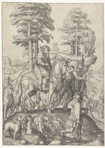 David en Abigaïl by Lucas van Leyden
