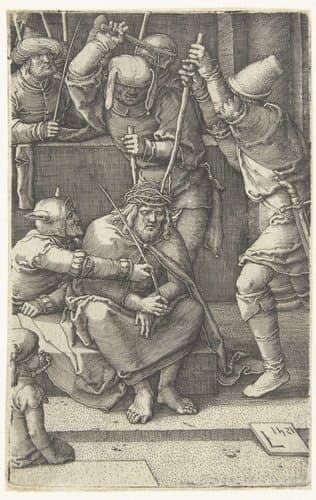 De doornenkroning by Lucas van Leyden