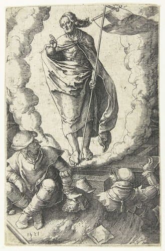 De opstanding by Lucas van Leyden