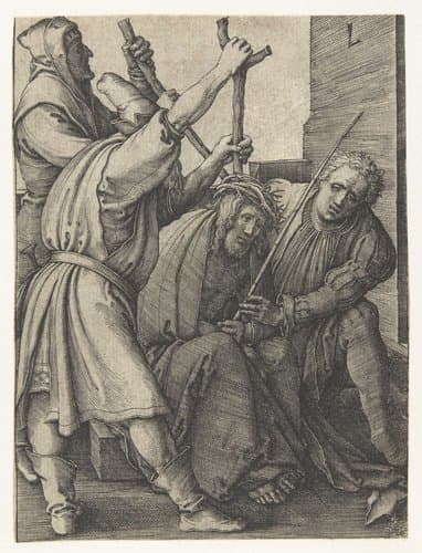 Doornenkroning by Lucas van Leyden
