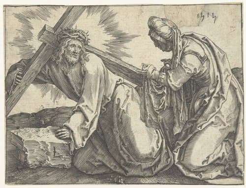 Kruisdraging by Lucas van Leyden