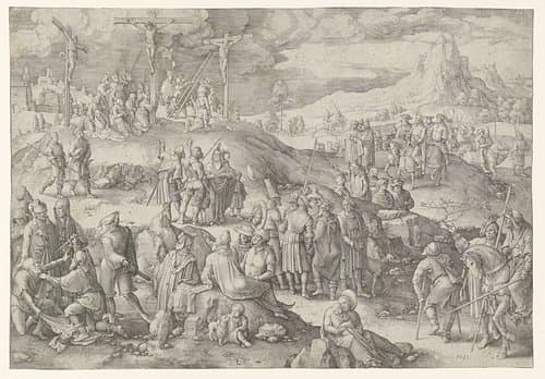 Golgotha by Lucas van Leyden