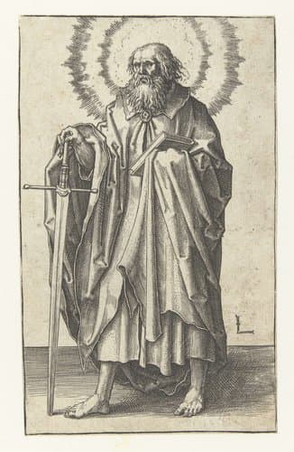 De apostel Paulus by Lucas van Leyden