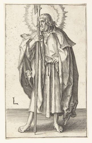 Christus en de apostelen by Lucas van Leyden