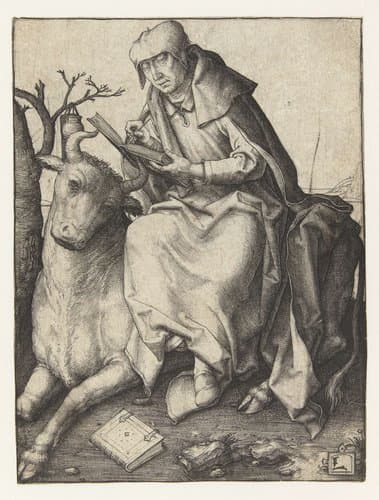 St Luke the Evangelist by Lucas van Leyden