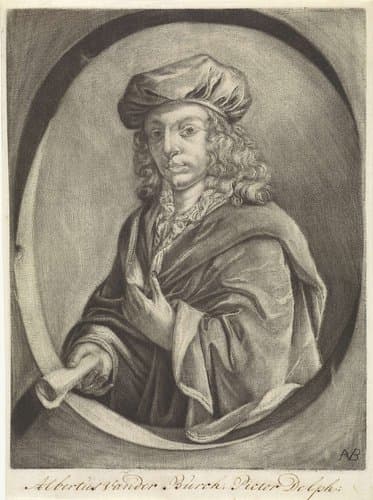 Zelfportret by Albertus van der Burch