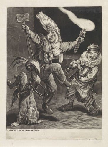 Februari by Cornelis Dusart