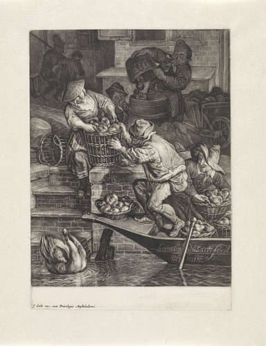 September by Cornelis Dusart