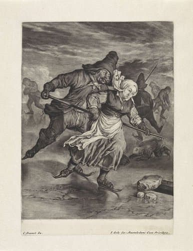 December by Cornelis Dusart