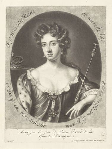 Anna par la grace de Dieu Reine de la Grande-Bretagne by Jacob Gole